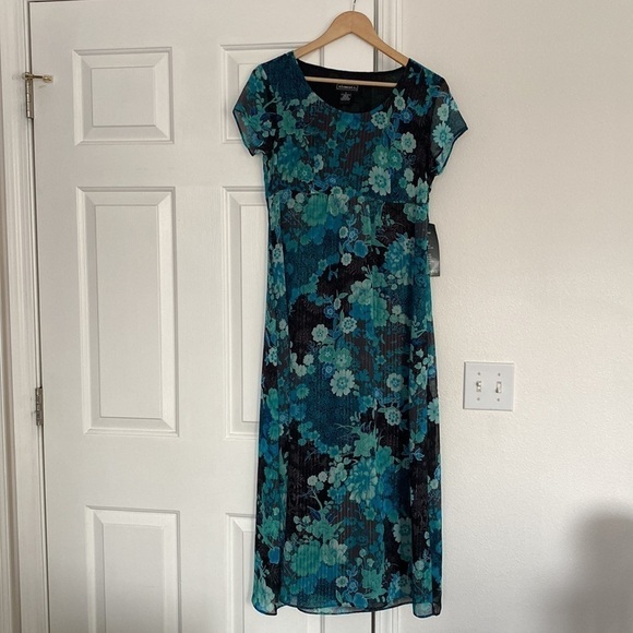NWT Elementz Y2k empire waist maxi dress. - Picture 1 of 16